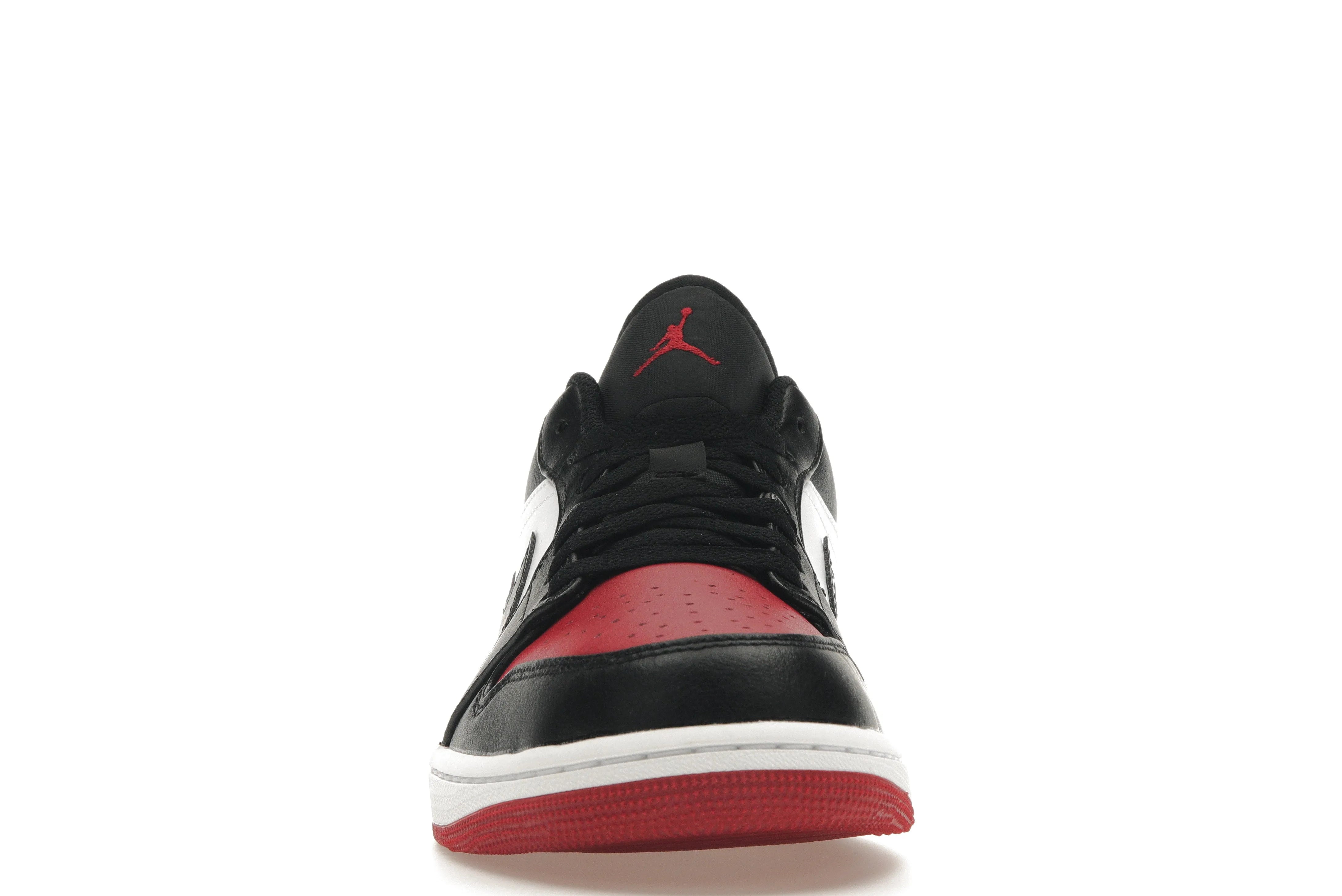 Jordan 1 Low Bred Toe 2.0 (GS) - solemarket.cz