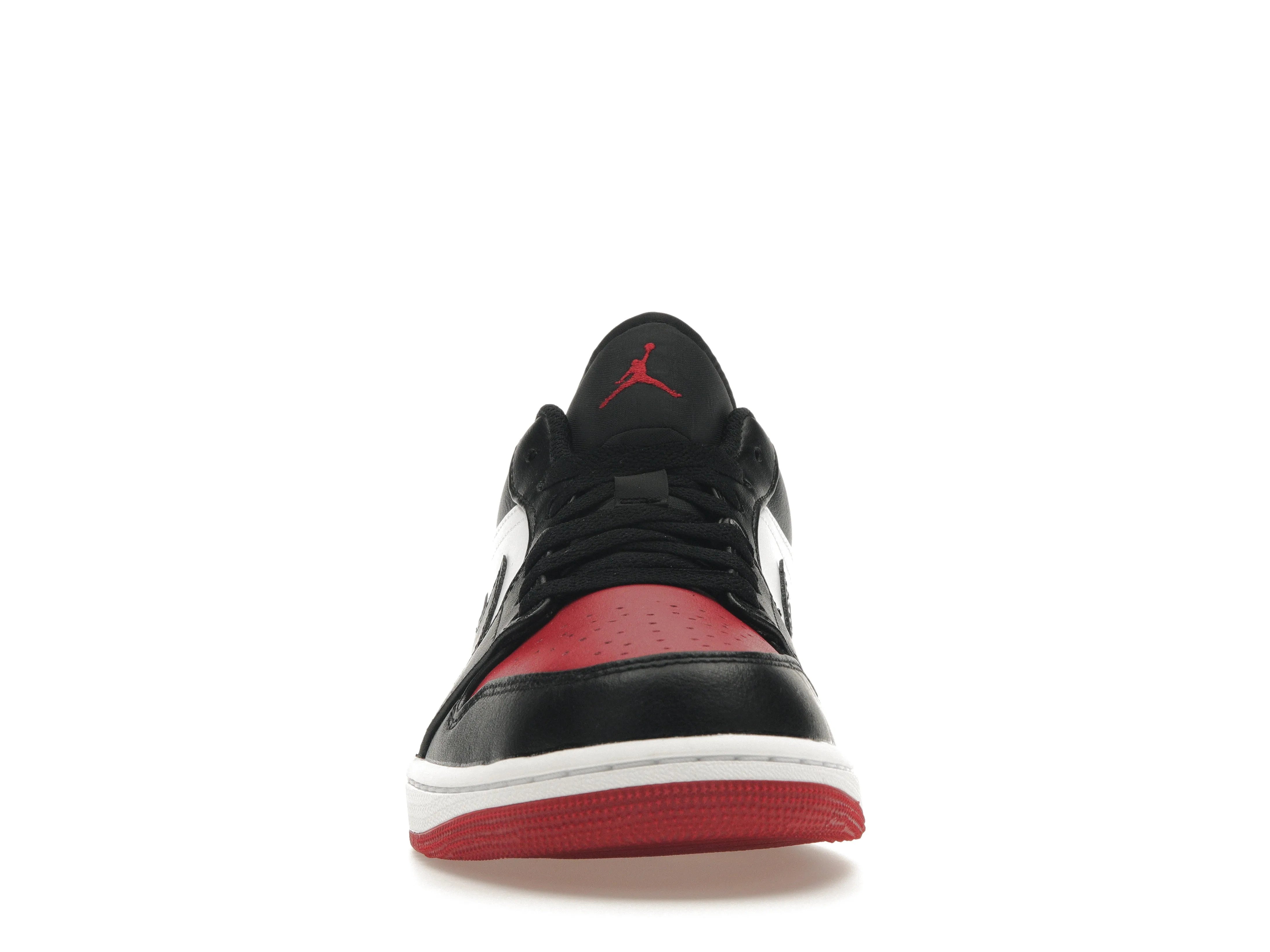 Jordan 1 Low Bred Toe 2.0 (GS)