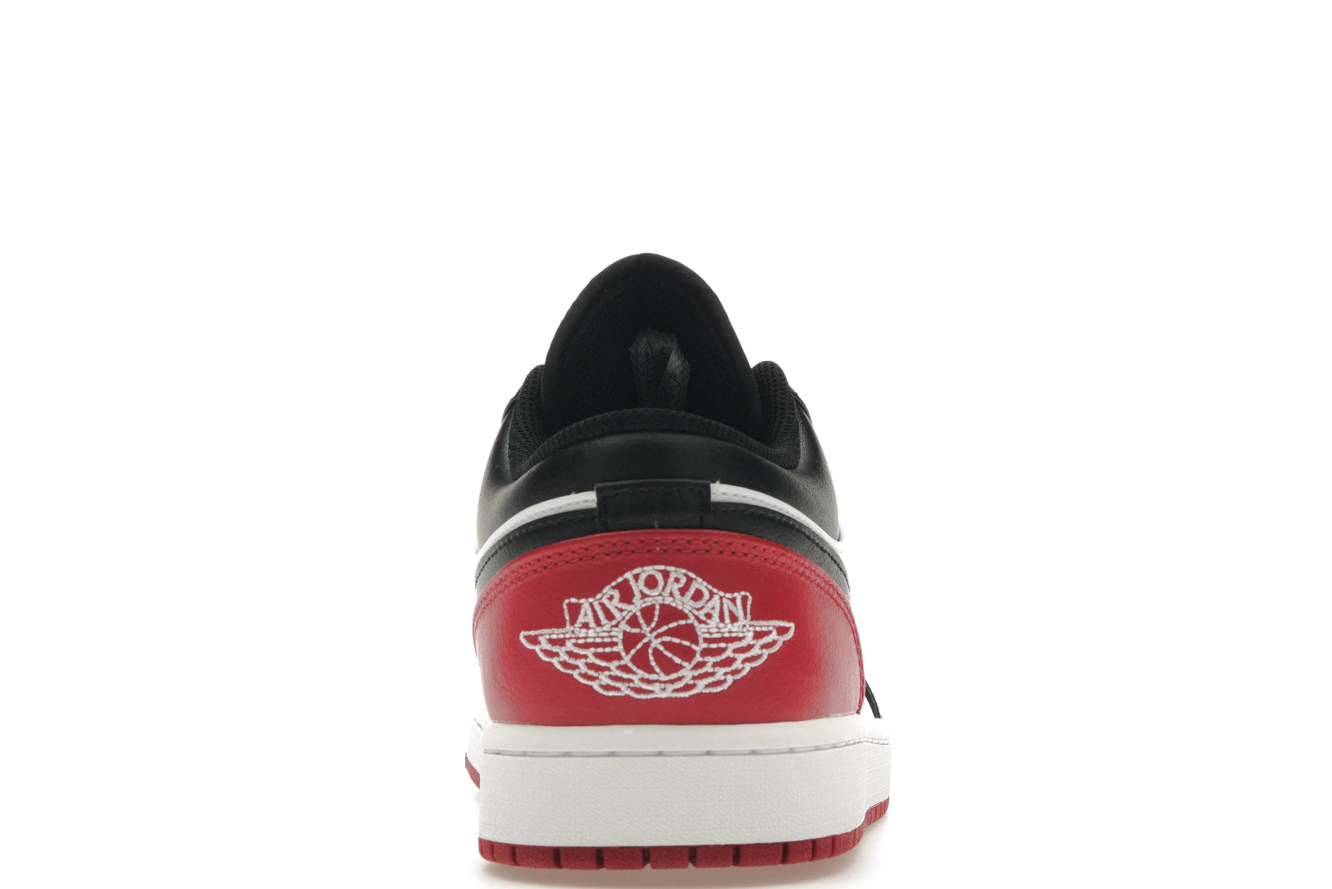 Jordan 1 Low Bred Toe 2.0 (GS) - solemarket.cz