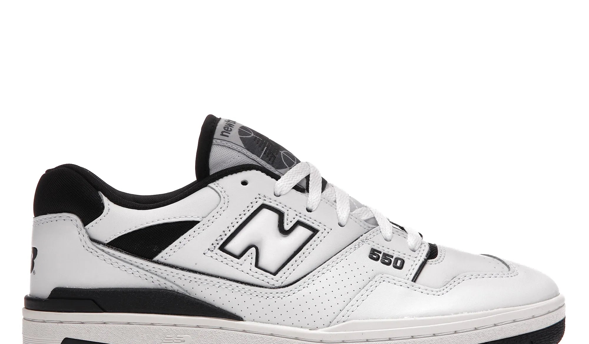 New Balance 550 White Black - solemarket.cz