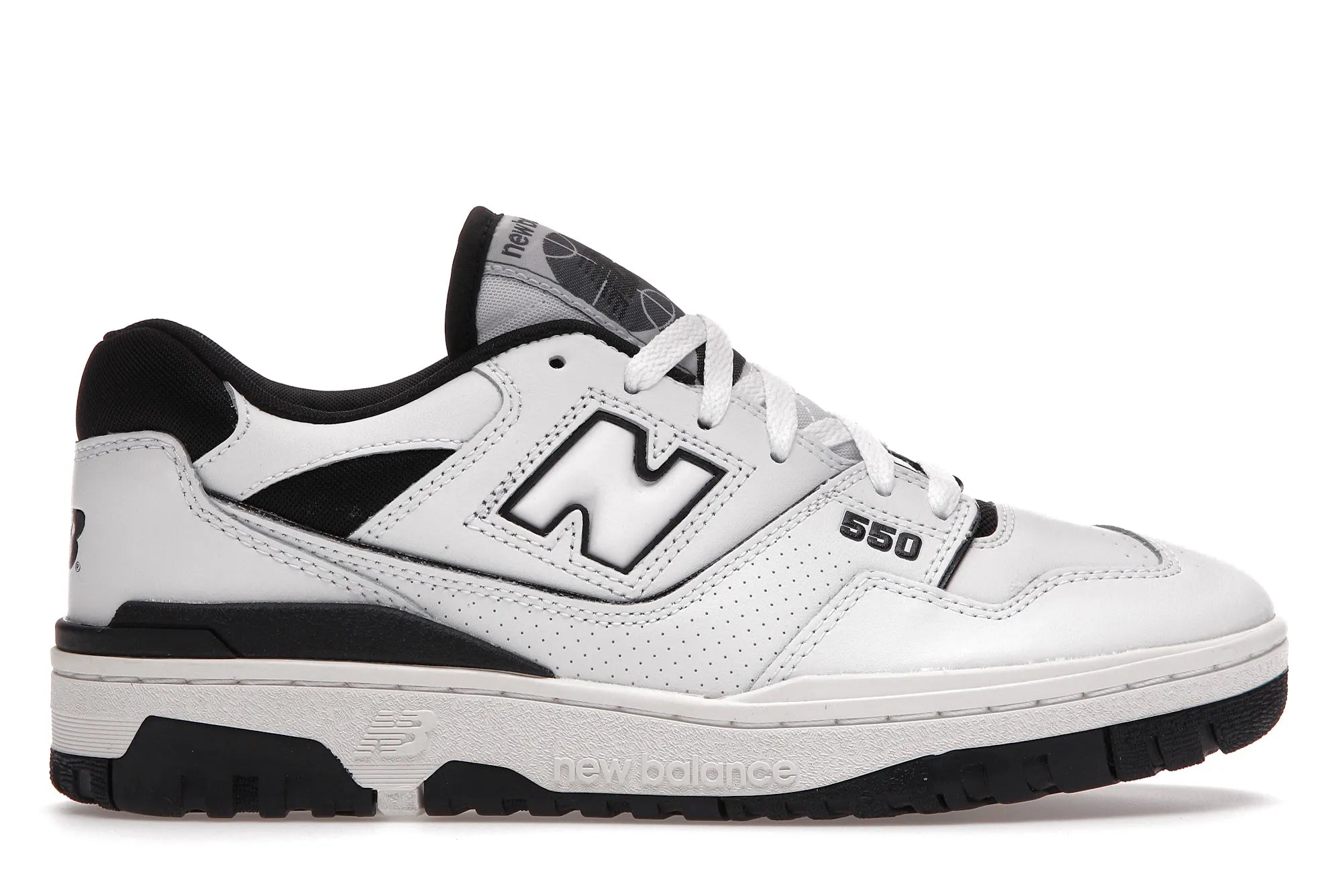 New Balance 550 White Black - solemarket.cz