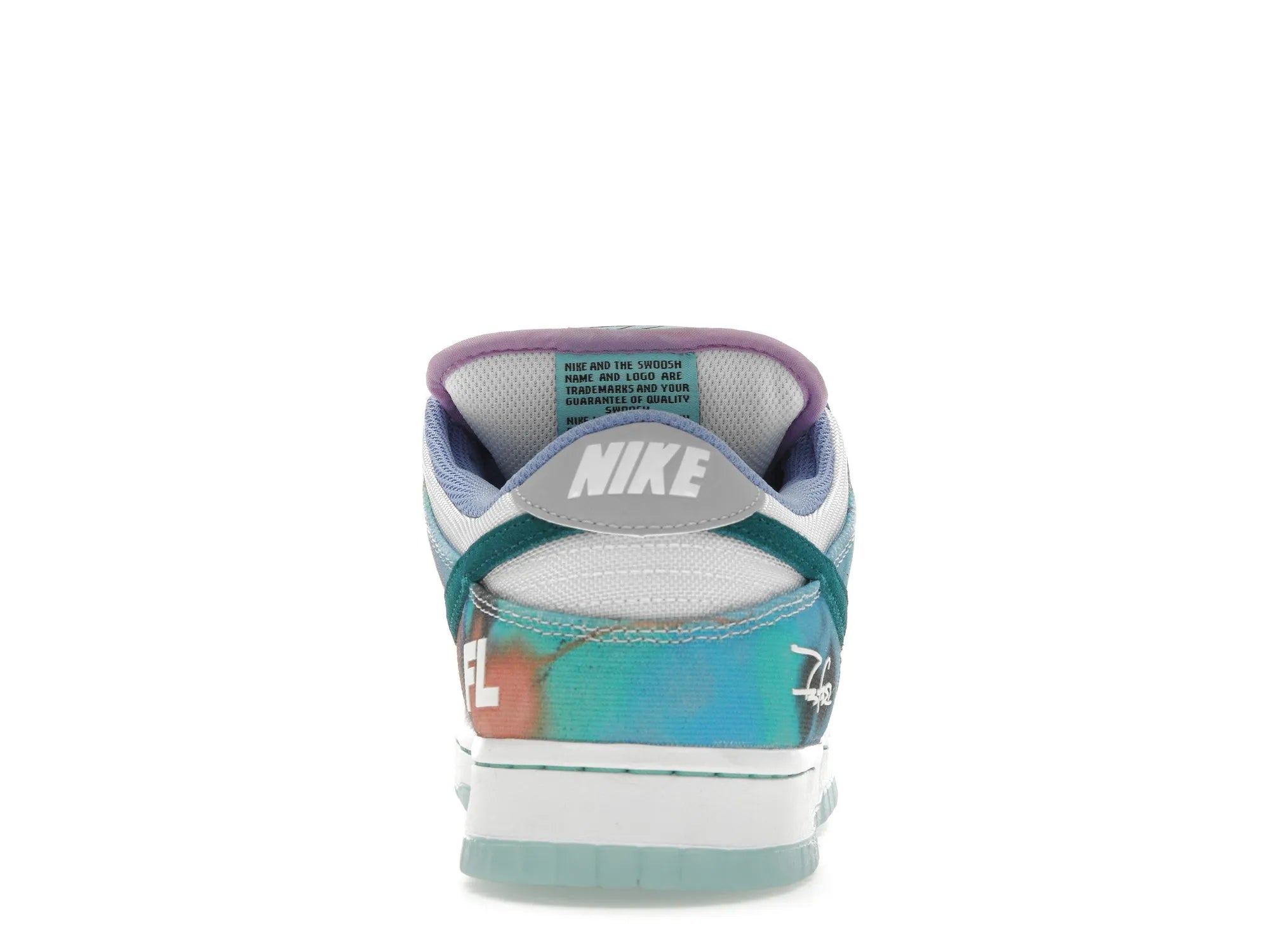 Nike SB Dunk Low Futura Laboratories Bleached Aqua - solemarket