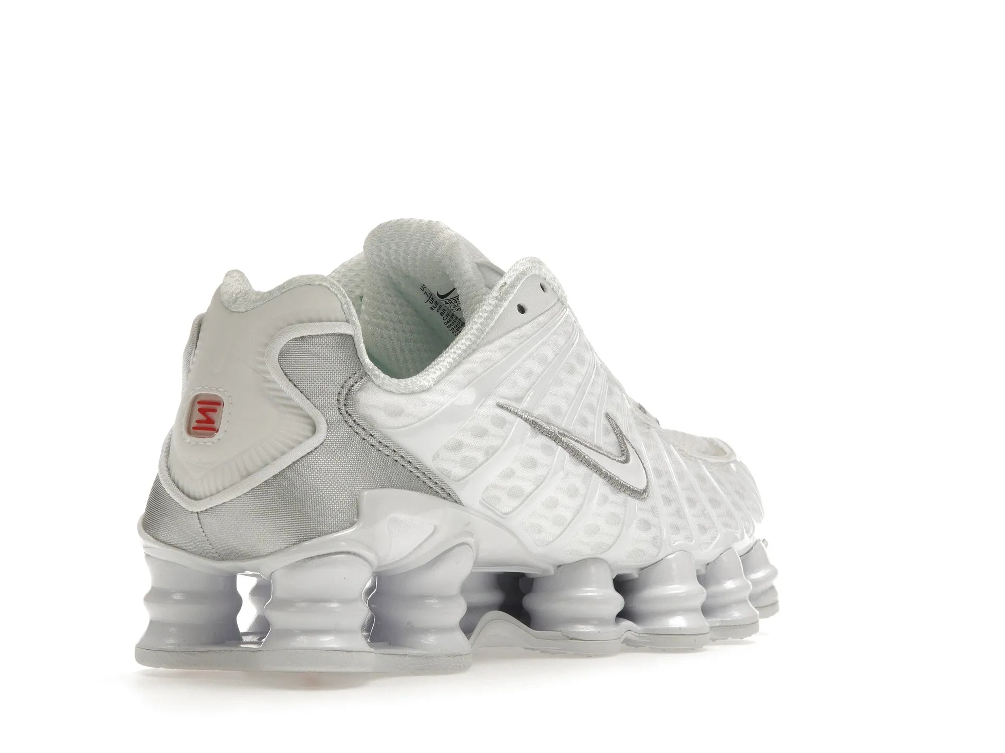 Nike Shox TL White Metallic Silver Max Orange (W) - solemarket