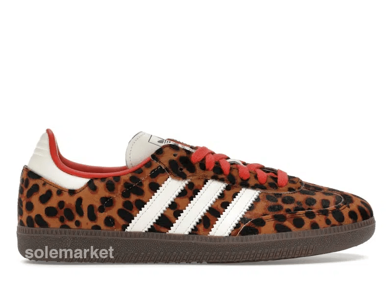 adidas Samba OG Preloved Czerwony Leopard (W)