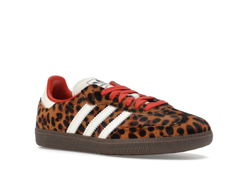adidas Samba OG Preloved Czerwony Leopard (W)