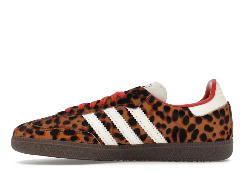 adidas Samba OG Preloved Czerwony Leopard (W)