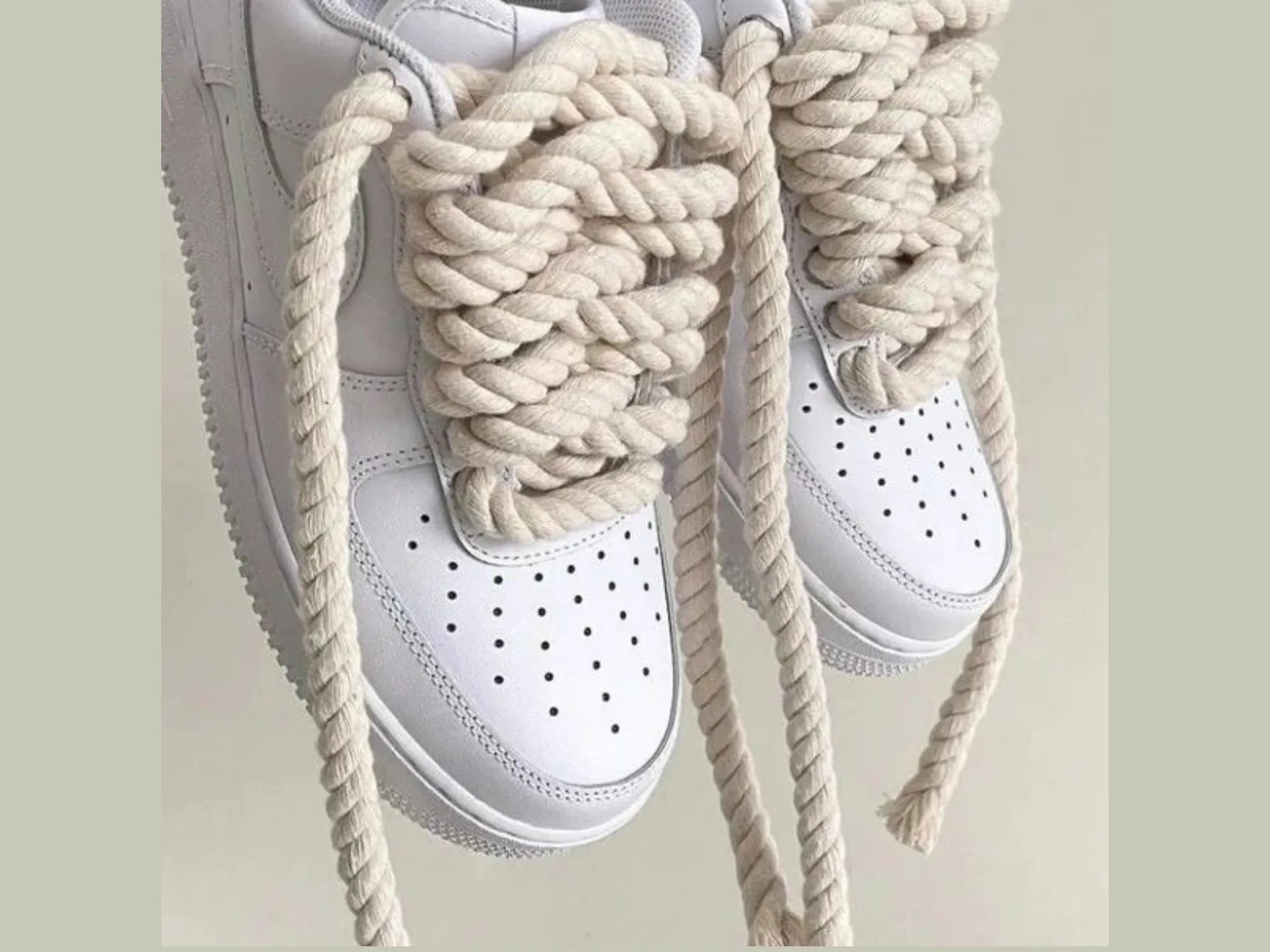 Tlusté provazové tkaničky - Rope Laces
