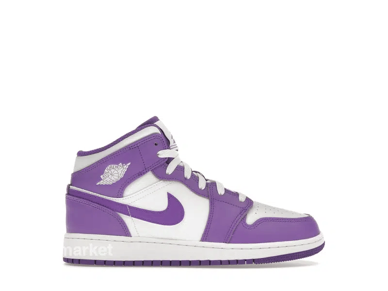 Jordan 1 Mid Purple Venom (GS)