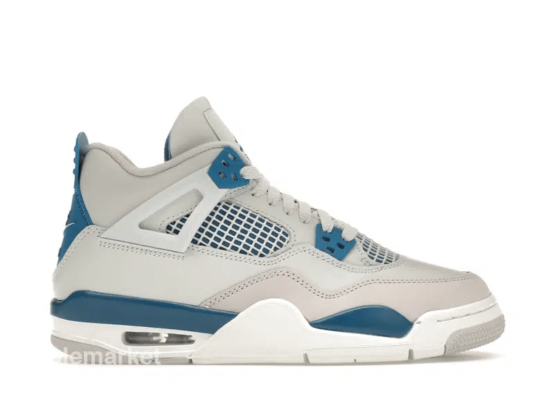 Jordan 4 Retro Military Blue (2024) (GS) - solemarket