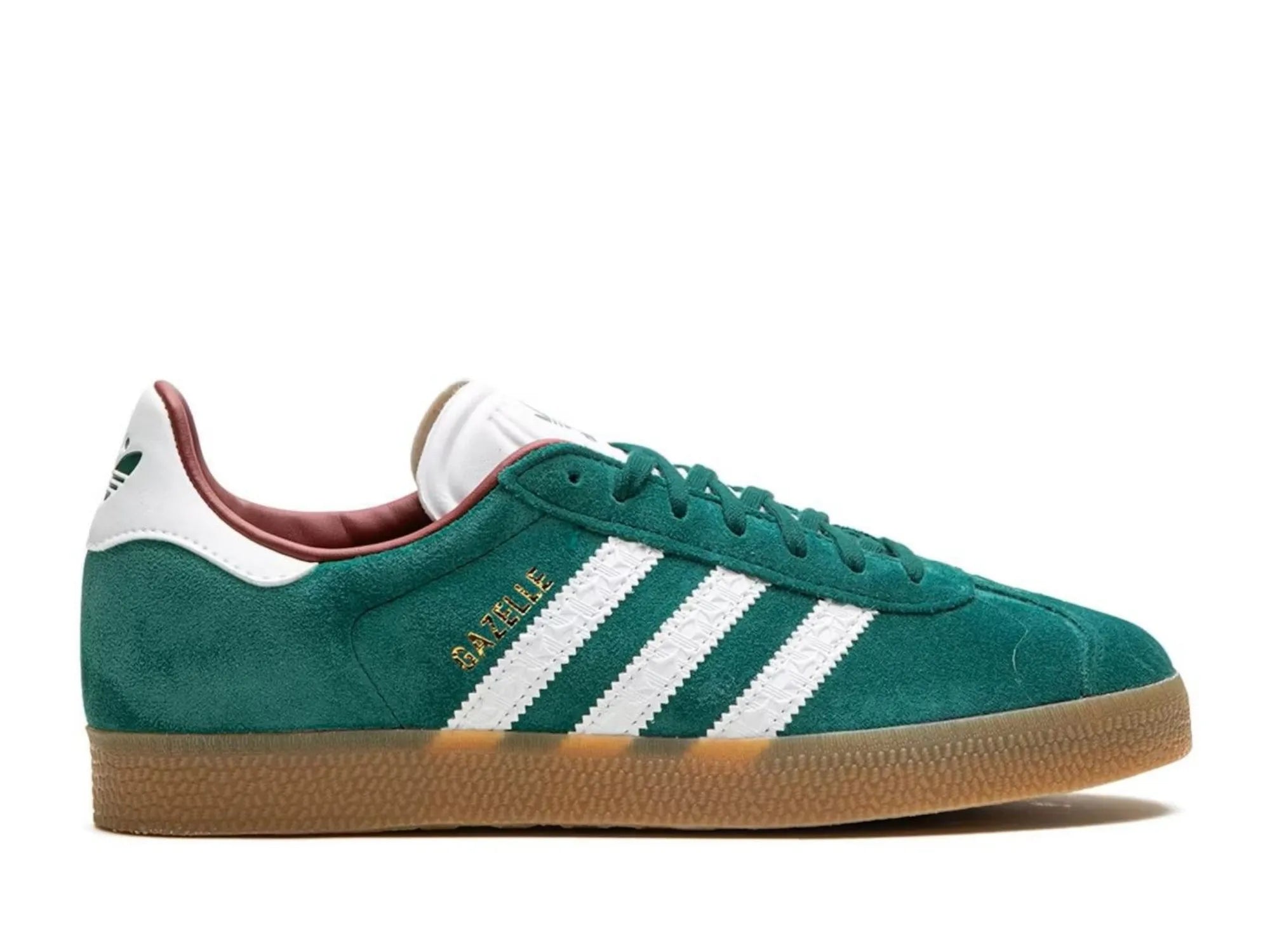 adidas Gazelle Collegiate Green Burgundy