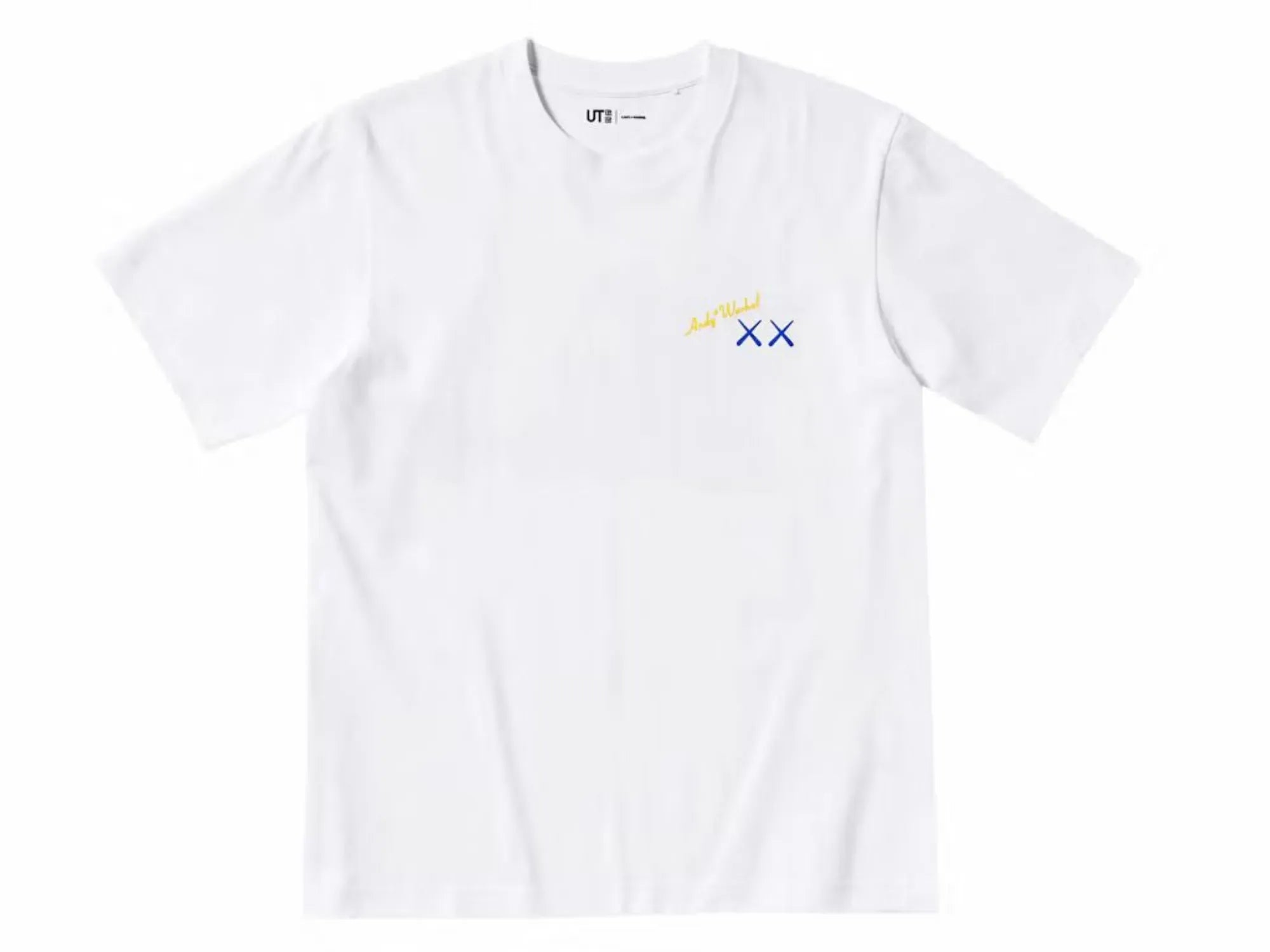 KAWS x Uniqlo Warhol UT Graphic T-shirt 471321 Białe