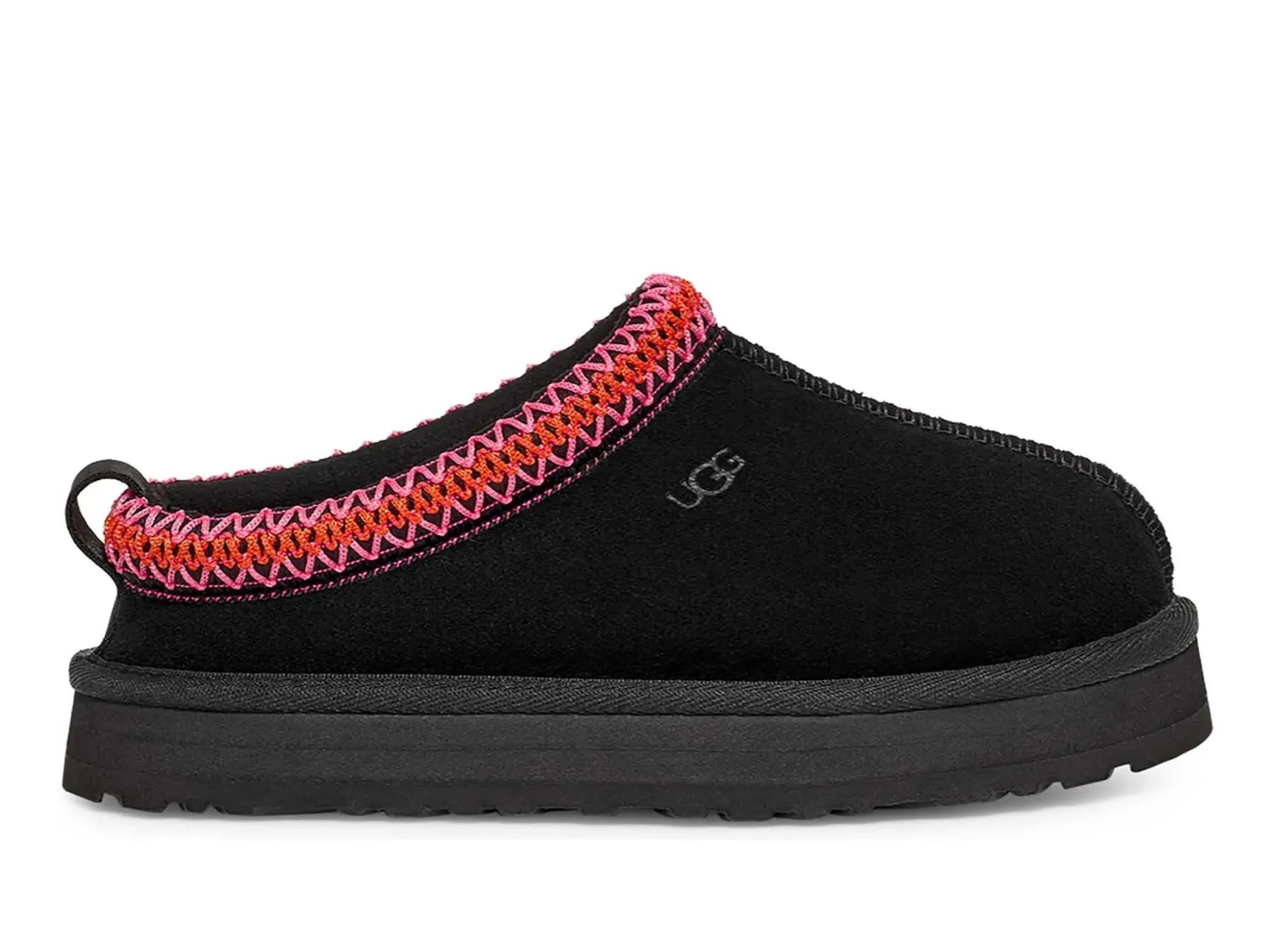 UGG Tazz Slipper Ciemnoczerwony Czarny